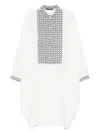 Greek Archaic Kori Embroidered Dress