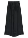 Greek Archaic Kori Linen Trousers In Black