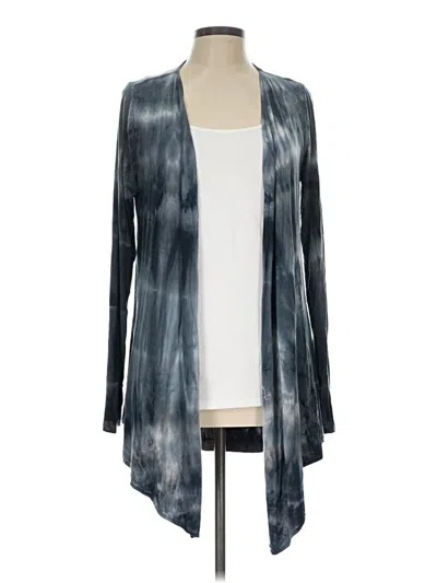 Pre-owned Green Dragon Cardigan Sweater In Blue