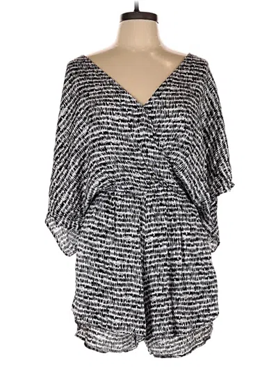 Pre-owned Green Dragon Romper In Gray