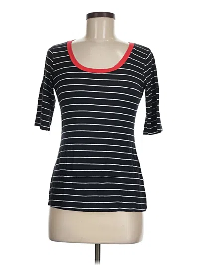 Pre-owned Green Envelope 3/4 Sleeve T-shirt In Black