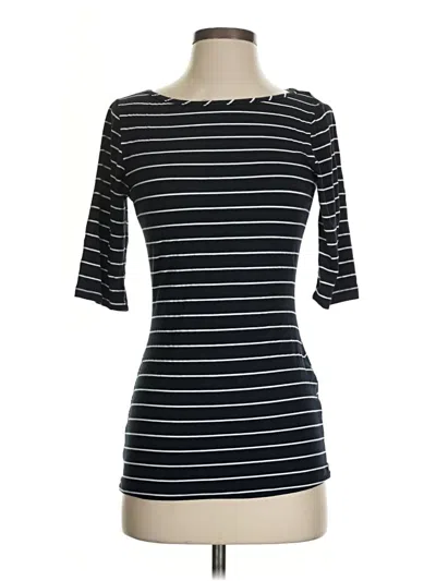 Pre-owned Green Envelope 3/4 Sleeve T-shirt In Black