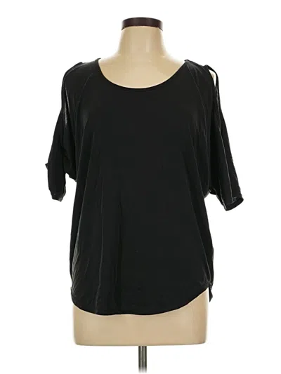 Pre-owned Green Envelope 3/4 Sleeve T-shirt In Black