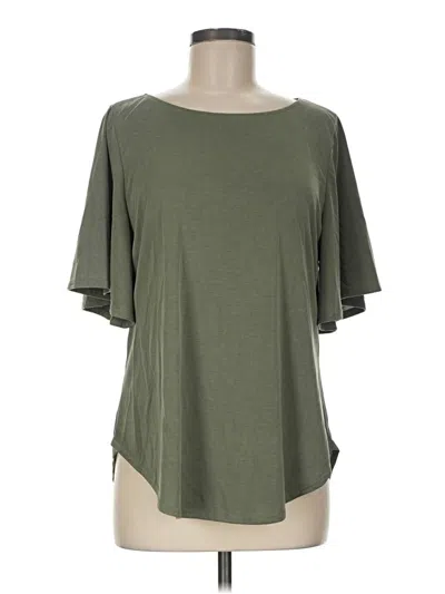 Pre-owned Green Envelope 3/4 Sleeve T-shirt In Green