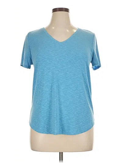 Pre-owned Green Envelope Active T-shirt In Blue