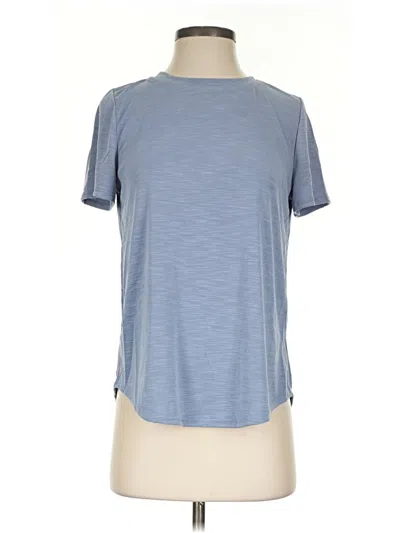 Pre-owned Green Envelope Active T-shirt In Blue