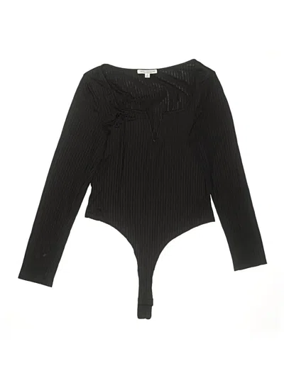 Pre-owned Green Envelope Bodysuit In Black