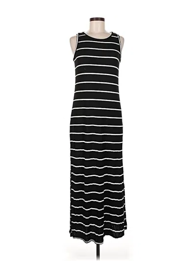 Pre-owned Green Envelope Casual Dress In Black