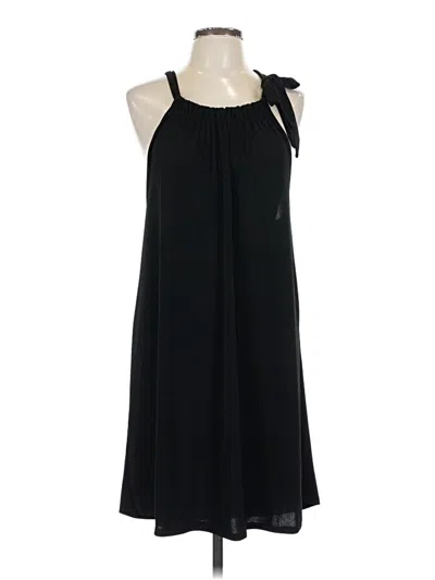 Pre-owned Green Envelope Casual Dress In Black