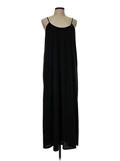 Pre-owned Green Envelope Casual Dress In Black