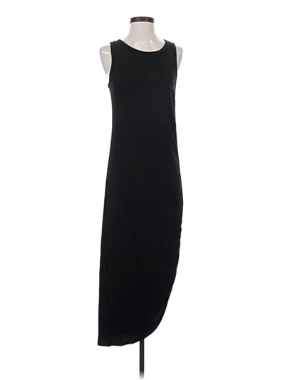Pre-owned Green Envelope Casual Dress In Black