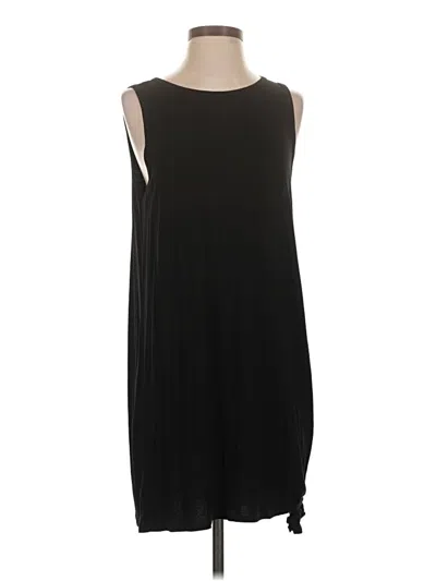 Pre-owned Green Envelope Casual Dress In Black