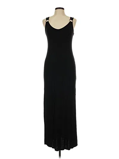 Pre-owned Green Envelope Casual Dress In Black