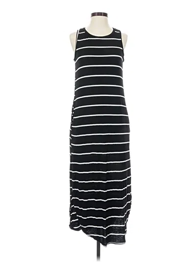 Pre-owned Green Envelope Casual Dress In Black