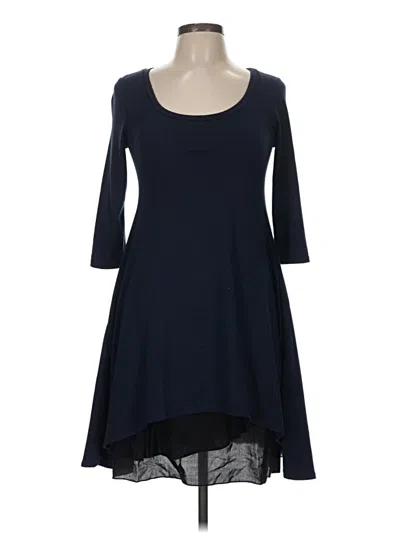 Pre-owned Green Envelope Casual Dress In Blue