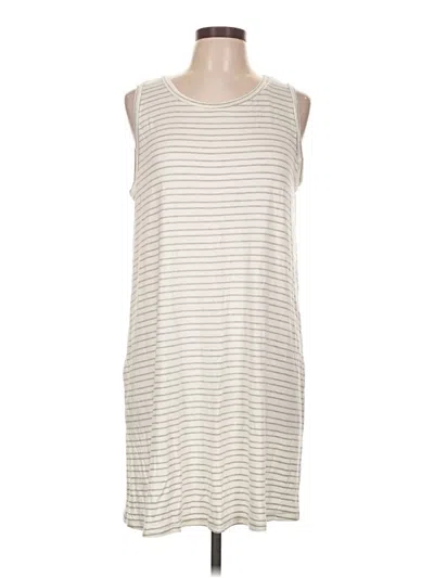 Pre-owned Green Envelope Casual Dress In Ivory
