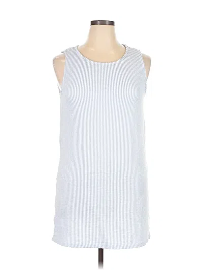 Pre-owned Green Envelope Casual Dress In White