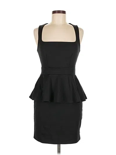 Pre-owned Green Envelope Cocktail Dress In Black