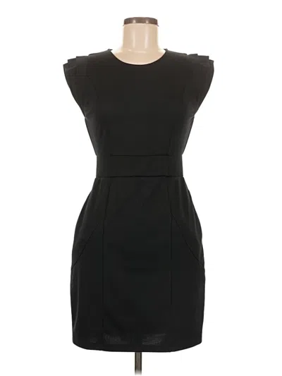 Pre-owned Green Envelope Cocktail Dress In Black