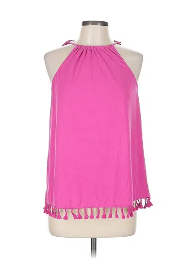 Pre-owned Green Envelope Cocktail Dress In Pink