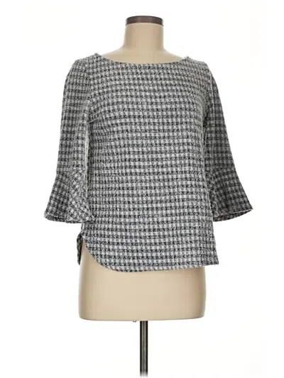 Pre-owned Green Envelope Pullover Sweater In Gray