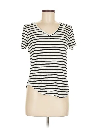 Pre-owned Green Envelope Short Sleeve T-shirt In White