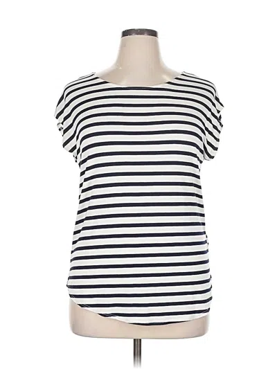 Pre-owned Green Envelope Short Sleeve T-shirt In White