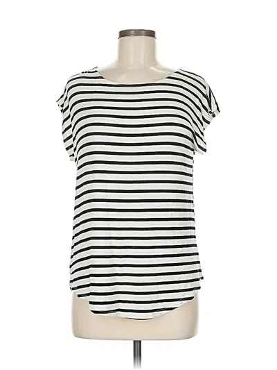 Pre-owned Green Envelope Short Sleeve T-shirt In White