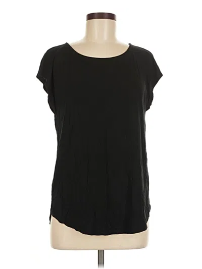 Pre-owned Green Envelope Short Sleeve T-shirt In Black