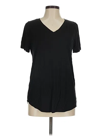 Pre-owned Green Envelope Short Sleeve T-shirt In Black