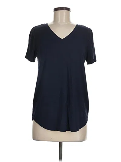 Pre-owned Green Envelope Short Sleeve T-shirt In Blue