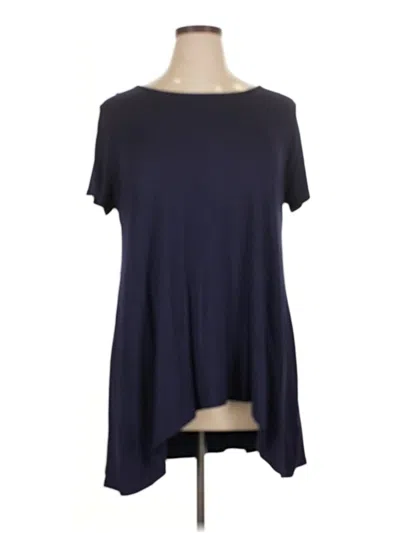 Pre-owned Green Envelope Short Sleeve T-shirt In Blue