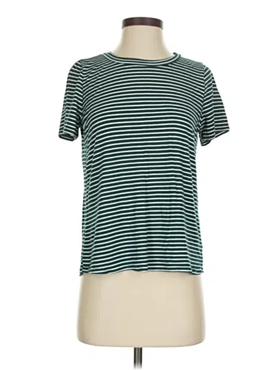 Pre-owned Green Envelope Short Sleeve T-shirt In Green