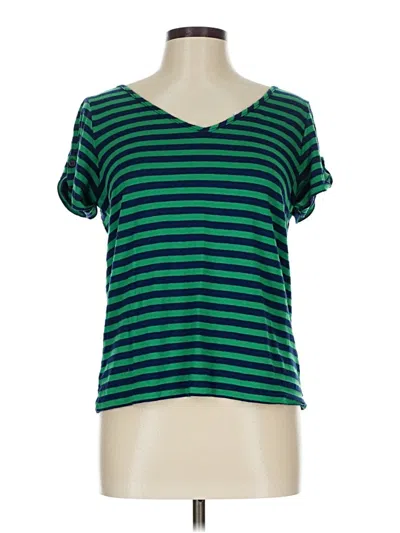 Pre-owned Green Envelope Short Sleeve T-shirt In Green