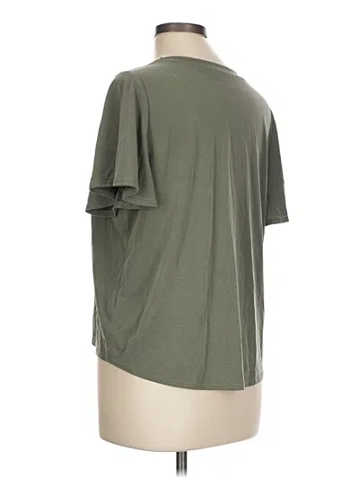 Pre-owned Green Envelope Short Sleeve T-shirt In Green
