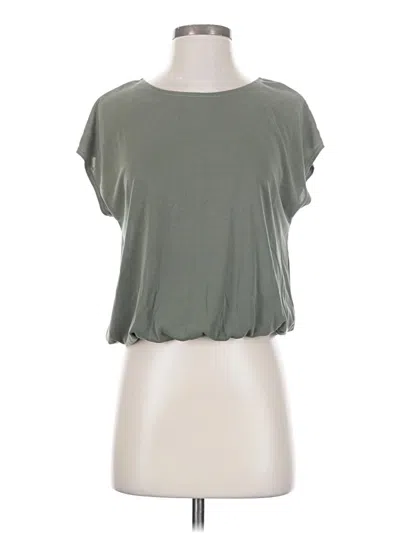Pre-owned Green Envelope Short Sleeve T-shirt In Green