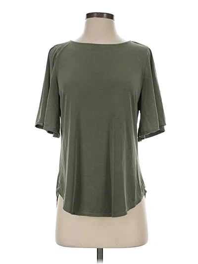 Pre-owned Green Envelope Short Sleeve T-shirt In Green