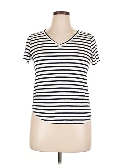 Pre-owned Green Envelope Short Sleeve T-shirt In Ivory