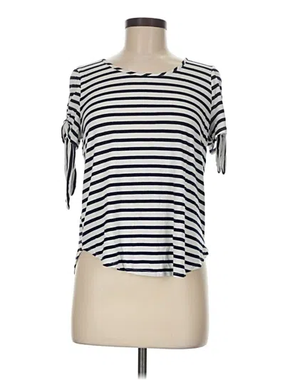 Pre-owned Green Envelope Short Sleeve T-shirt In Ivory