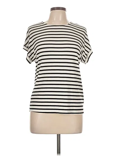 Pre-owned Green Envelope Short Sleeve T-shirt In Ivory