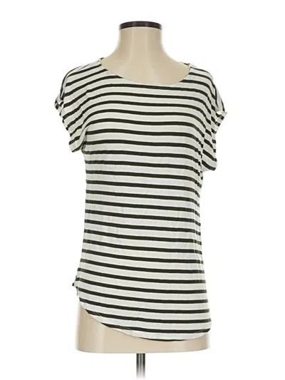 Pre-owned Green Envelope Short Sleeve T-shirt In Ivory
