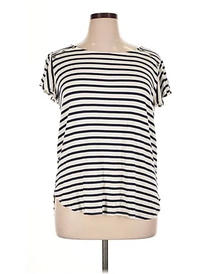 Pre-owned Green Envelope Short Sleeve T-shirt In Ivory