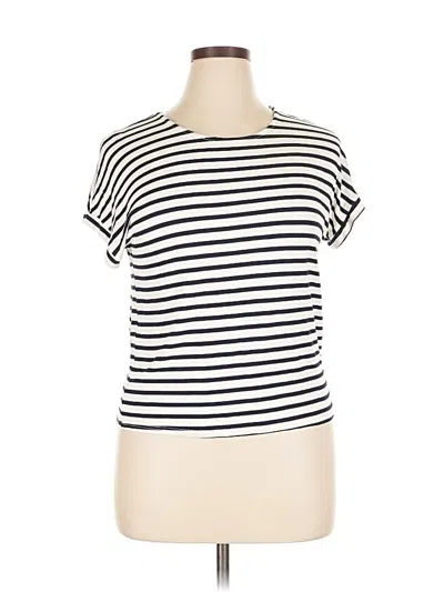 Pre-owned Green Envelope Short Sleeve T-shirt In Ivory