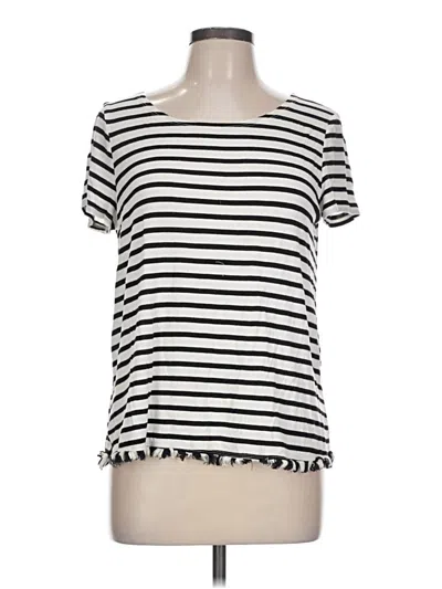 Pre-owned Green Envelope Short Sleeve T-shirt In Ivory