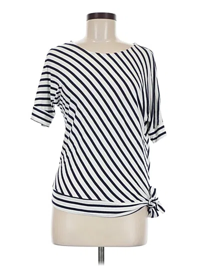 Pre-owned Green Envelope Short Sleeve T-shirt In Ivory