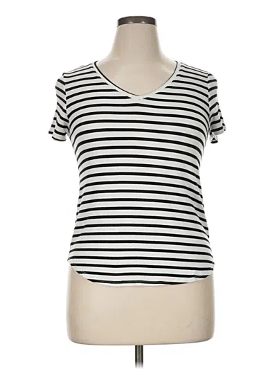 Pre-owned Green Envelope Short Sleeve T-shirt In Ivory