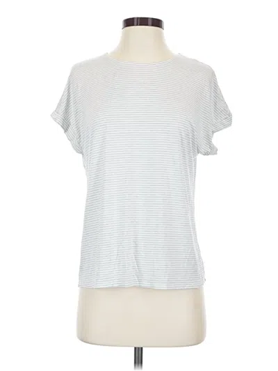 Pre-owned Green Envelope Short Sleeve T-shirt In Silver
