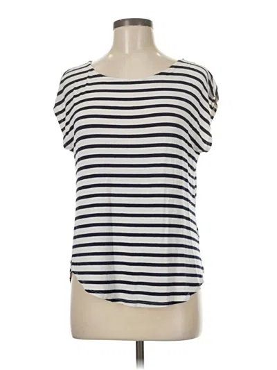 Pre-owned Green Envelope Short Sleeve T-shirt In White