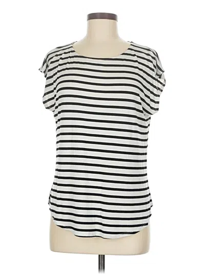 Pre-owned Green Envelope Short Sleeve T-shirt In White