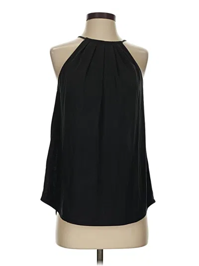 Pre-owned Green Envelope Sleeveless Blouse In Black